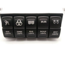 Offroad Arsenal 5V 3.1A Dual USB Power Port Cargador Teléfono Rocker Switch Panel